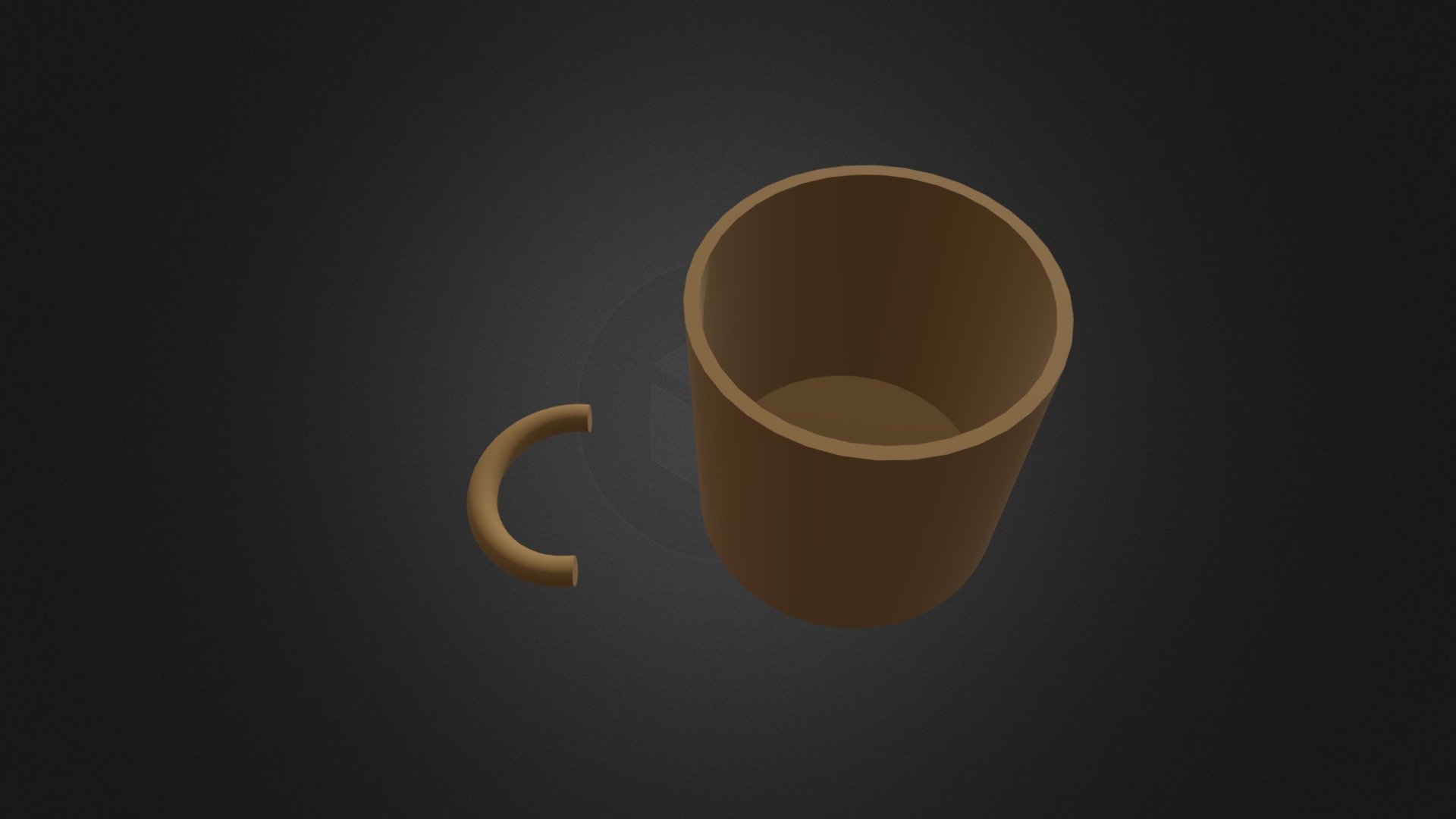 Cup and handle - 3D printable