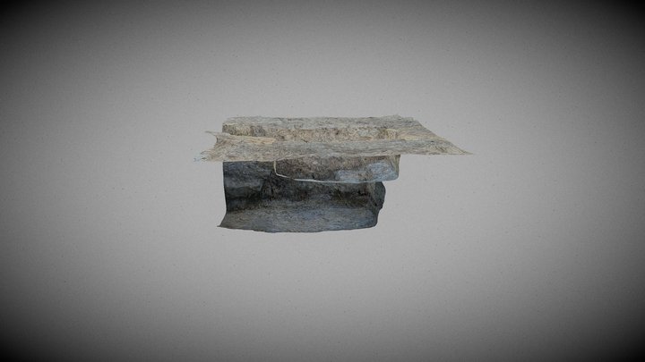 Lossenham E.West Wall Foundation Trench 3D Model