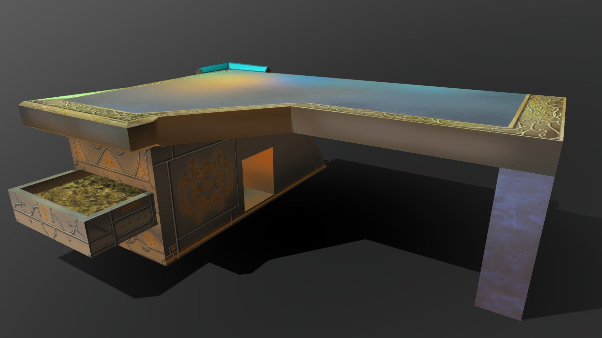 Desk Textured
