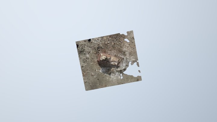 19th Century Boiler from Saltair Site 3D Model