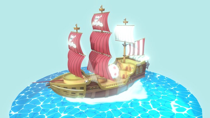 One Piece - Oro Jackson 3D Model