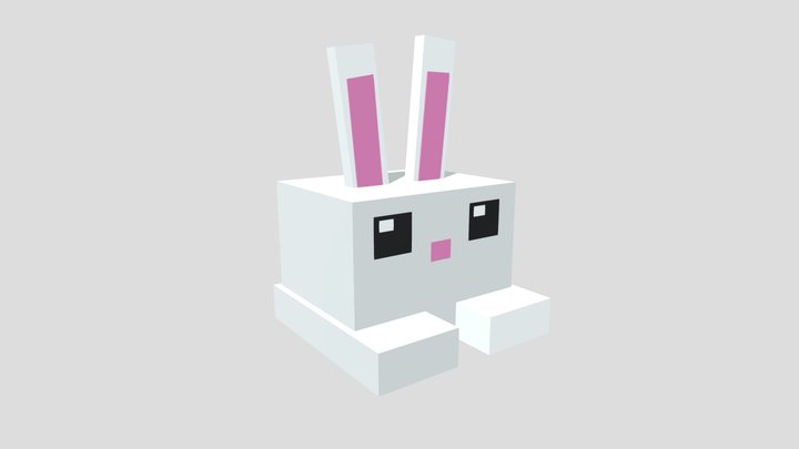 Bunny Block 3D Model