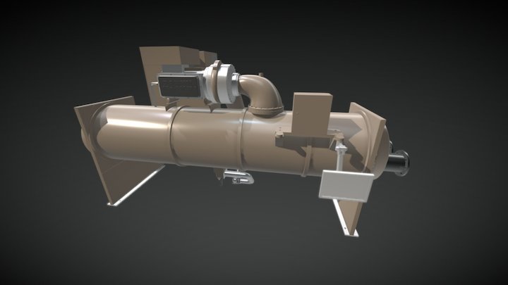 Centrifugal Chiller 3D Model