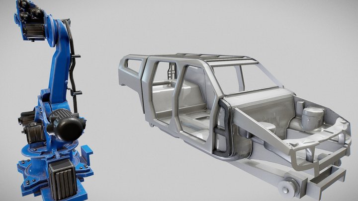 Kuka W Car 3D Model