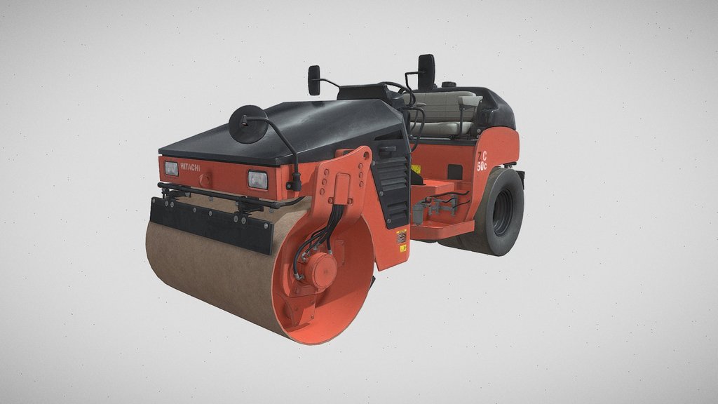 Hitachi ZC50с Road Roller