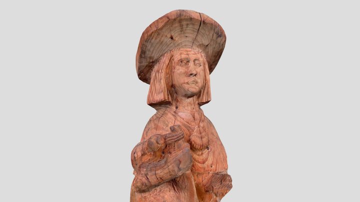 Le Petit Pèlerin de Château-Landon 3D Model