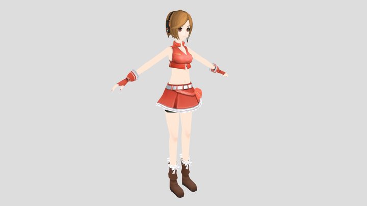 Sakine Meiko (PSP) – Modello 3D gratuito STL