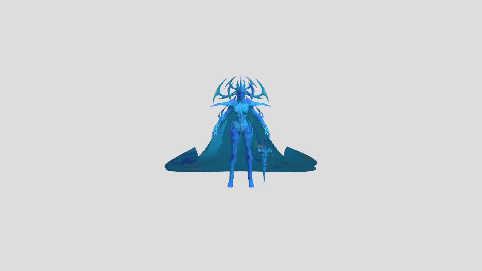 Marvel Rivals - Hela S1 - 3D model by barry69429 [9c28b5b] - Sketchfab