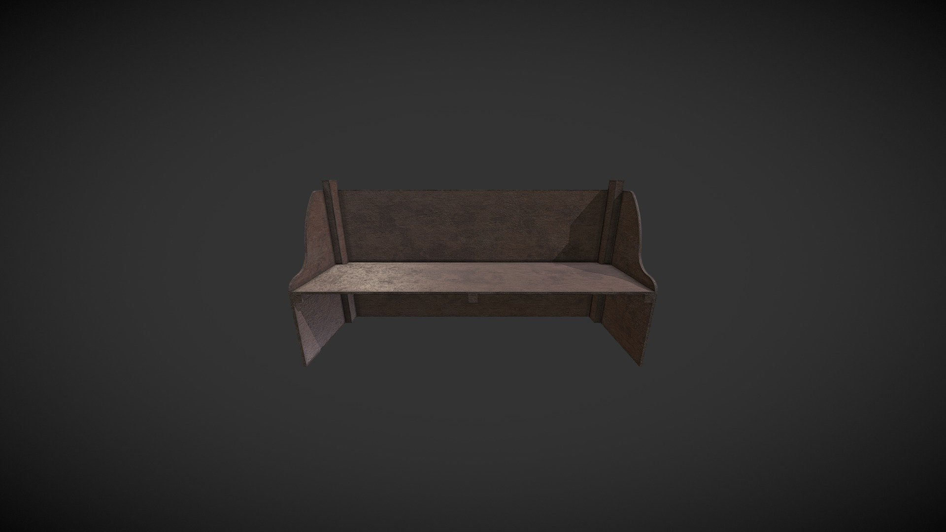 old church pew