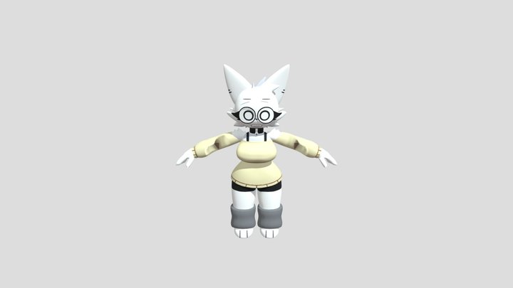 Wenda (Sprunki Retake Human) 3D Model