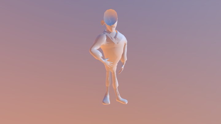 Andre (Toon Character) 3D Model