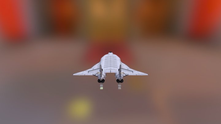 X-7 Hyper Carrier 3D Model
