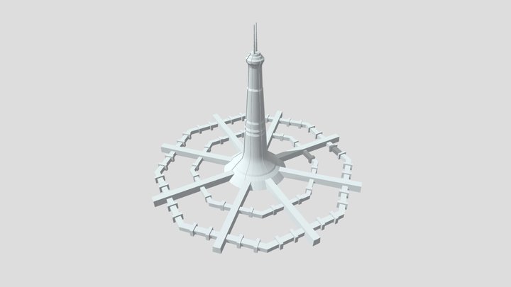 Millennium Gate 3D Model