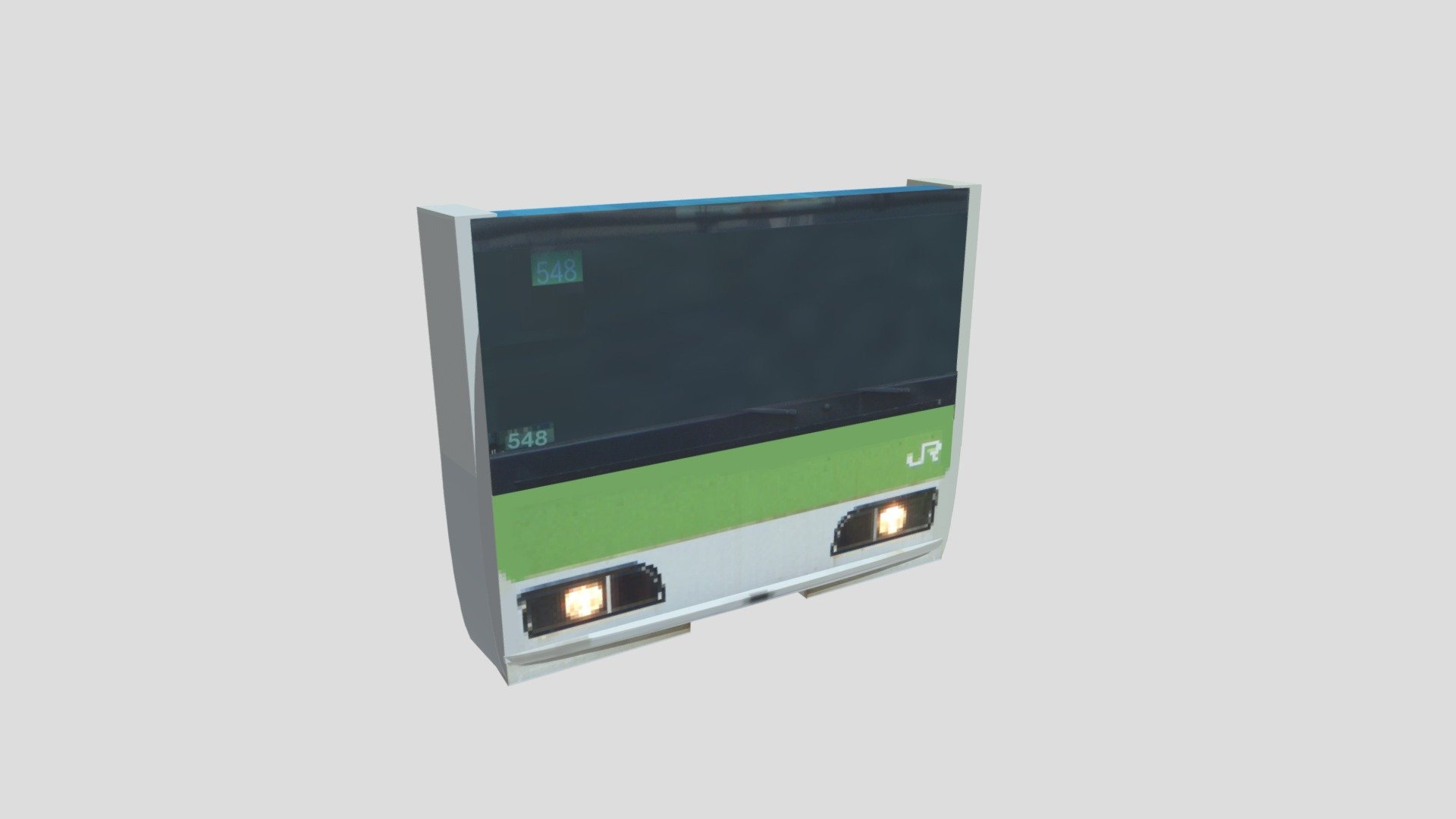 Unfinished Yamanote Line model-未完成の山手線モデル - 3D model by