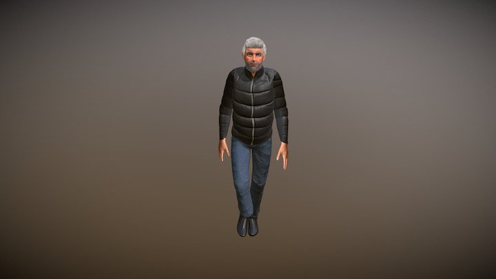 Old man 3D Model