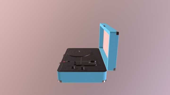 Turntable 3D Model