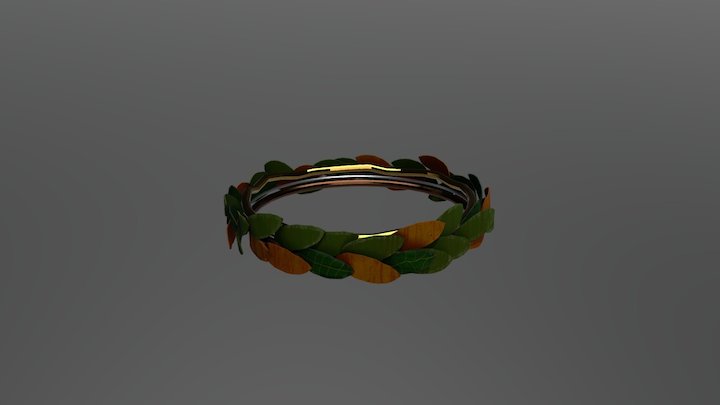 Laurel Wreath 3D Model