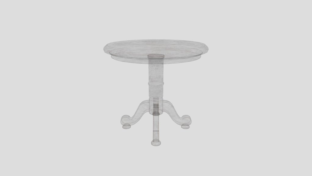 Rustic Wooden Tavern Table