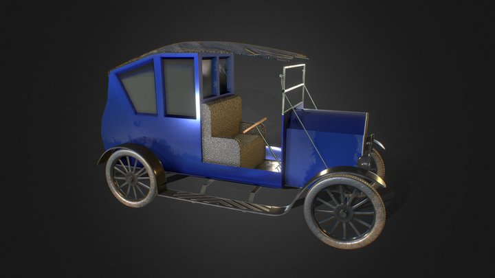 Toy car animation 3D Model
