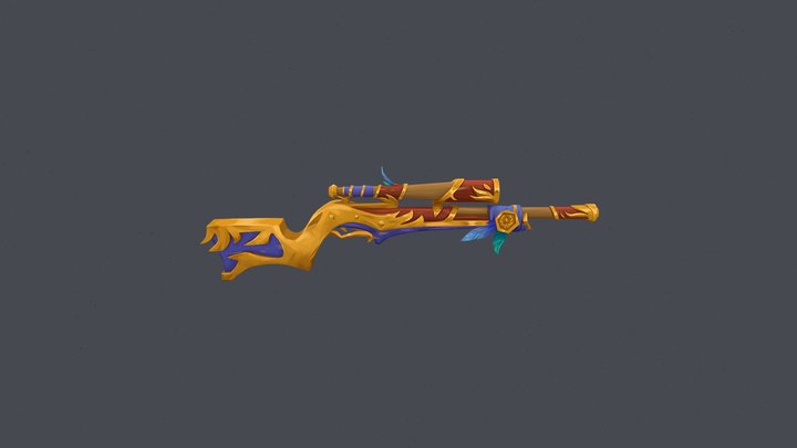Sniper 3D Model
