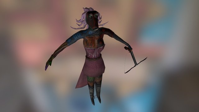 Steampunk Ragdoll 3D Model