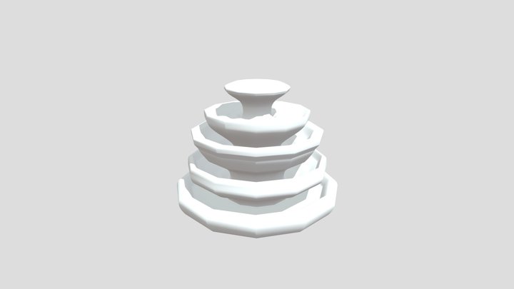 Fontan 3D Model