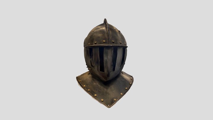 Armet de cuirassier 3D Model