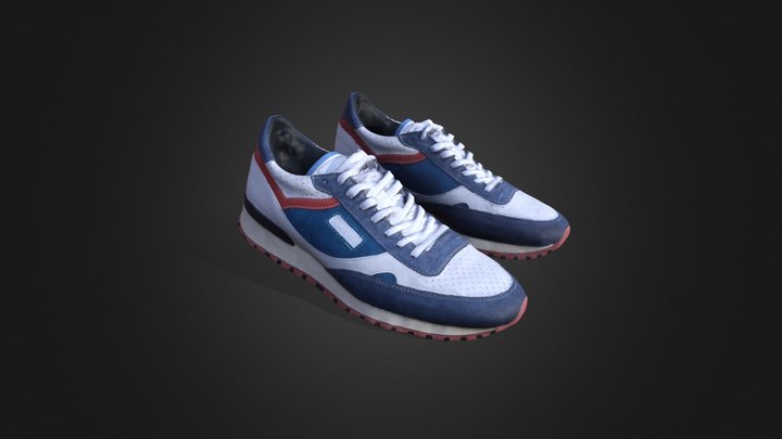 Sneakers Shoes 3D Model