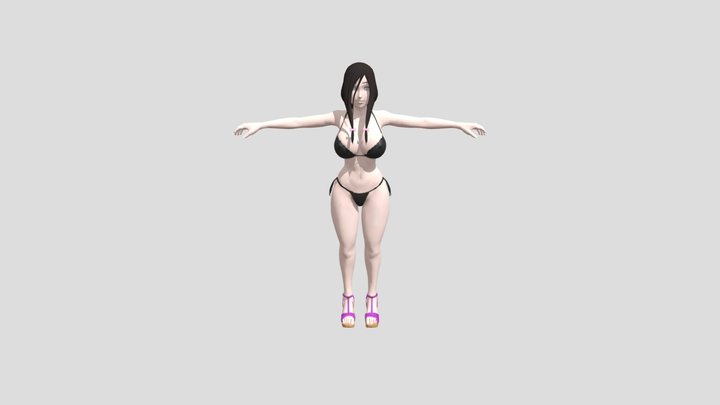 Hanabi Bikini # 2 3D Model