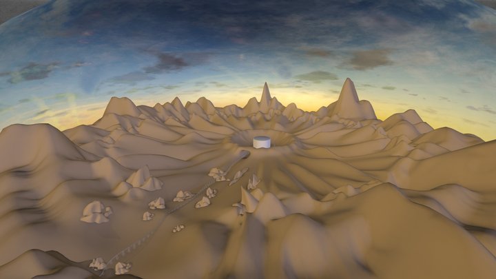 Superconductortrain Scene – Modelo 3D gratuito STL
