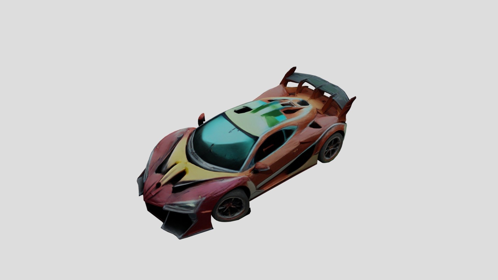 Race Car - Download Free 3D model by lesfar [9c3156c] - Sketchfab