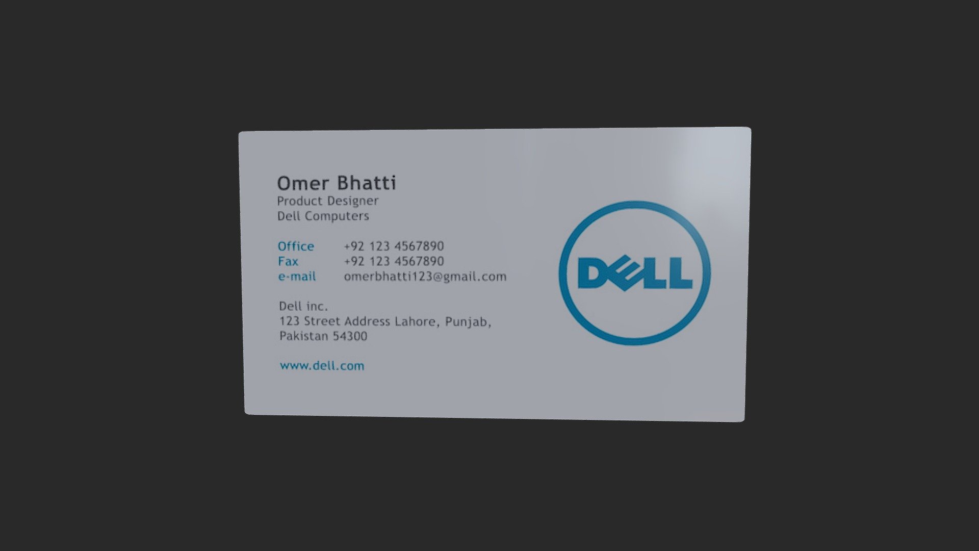 Business Card Viewer