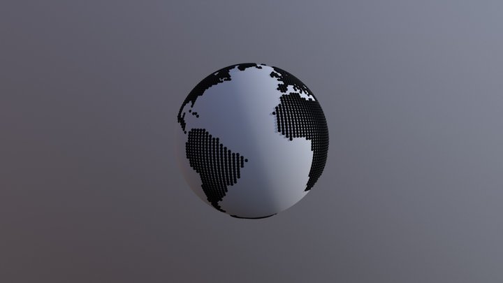 World Earth Planet 3D Model