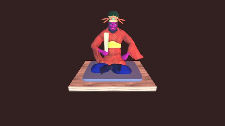ENMA-閻魔大王-King of Hell - 3D model by saitot [9c33295] - Sketchfab