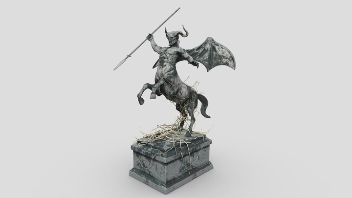 CentaurStatue – Free 3D Model STL