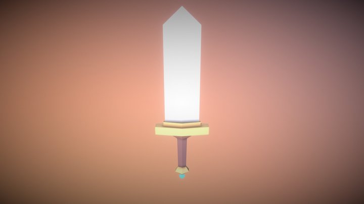 Simple Sword 3D Model