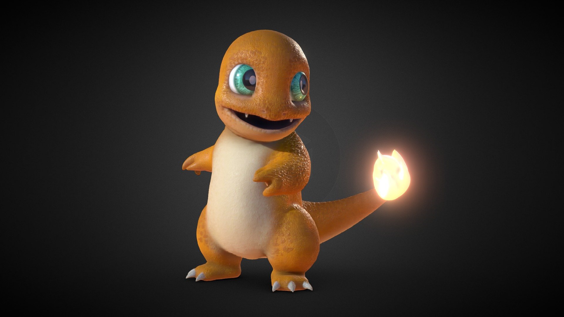 Charmander - Buy Royalty Free 3D model by AranGraphics (@aran34x