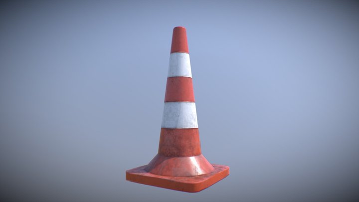 Obstacle conus 3D Model
