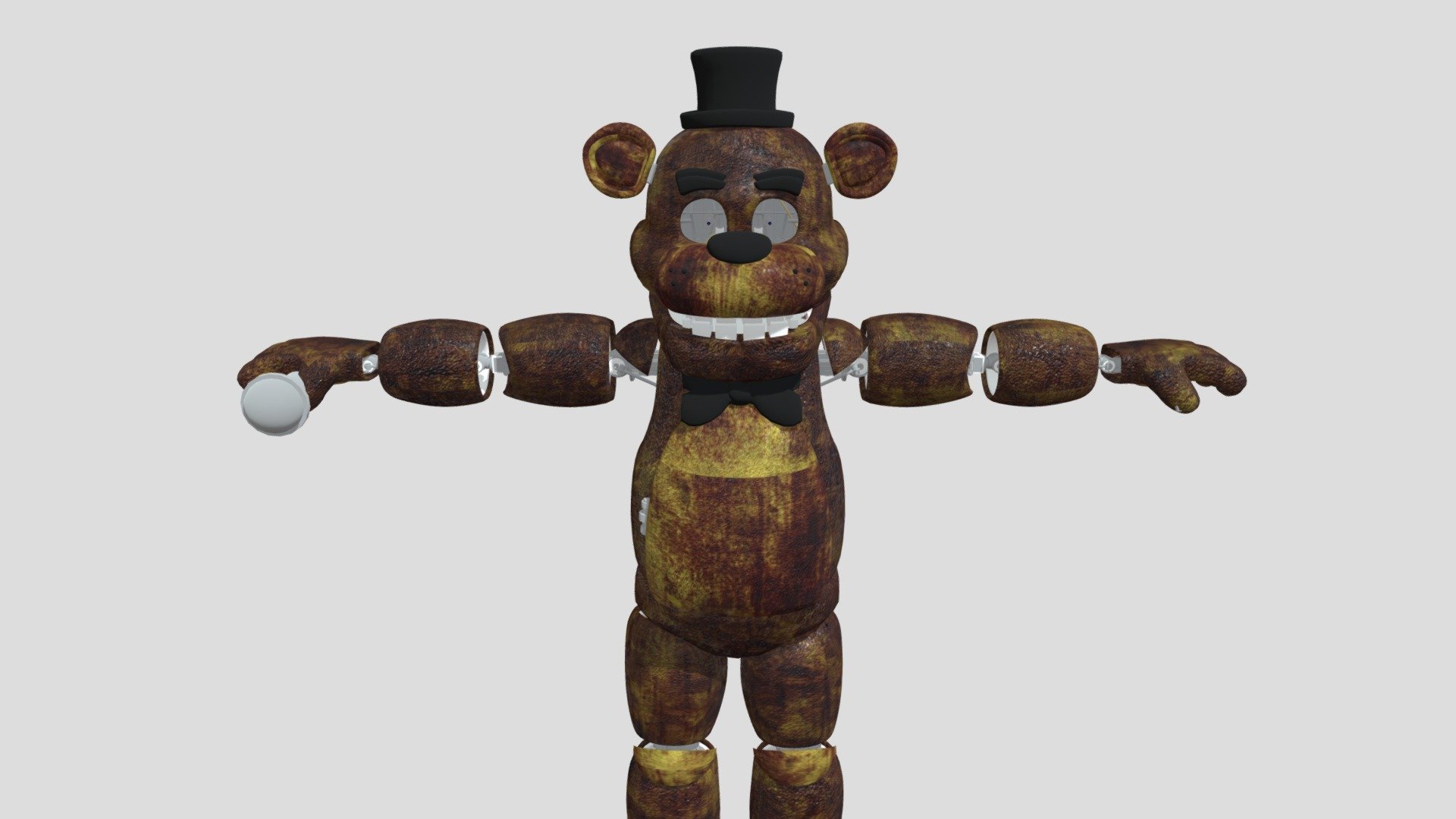 Golden Freddy Remastered - Download Free 3D model by AndyBy2002 ...