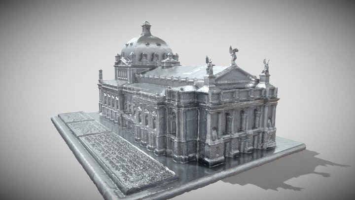 Lviv National Academic Theater of Opera 3D Model