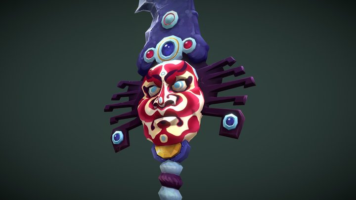 DAE_WeaponCraft_KabukiSword 3D Model
