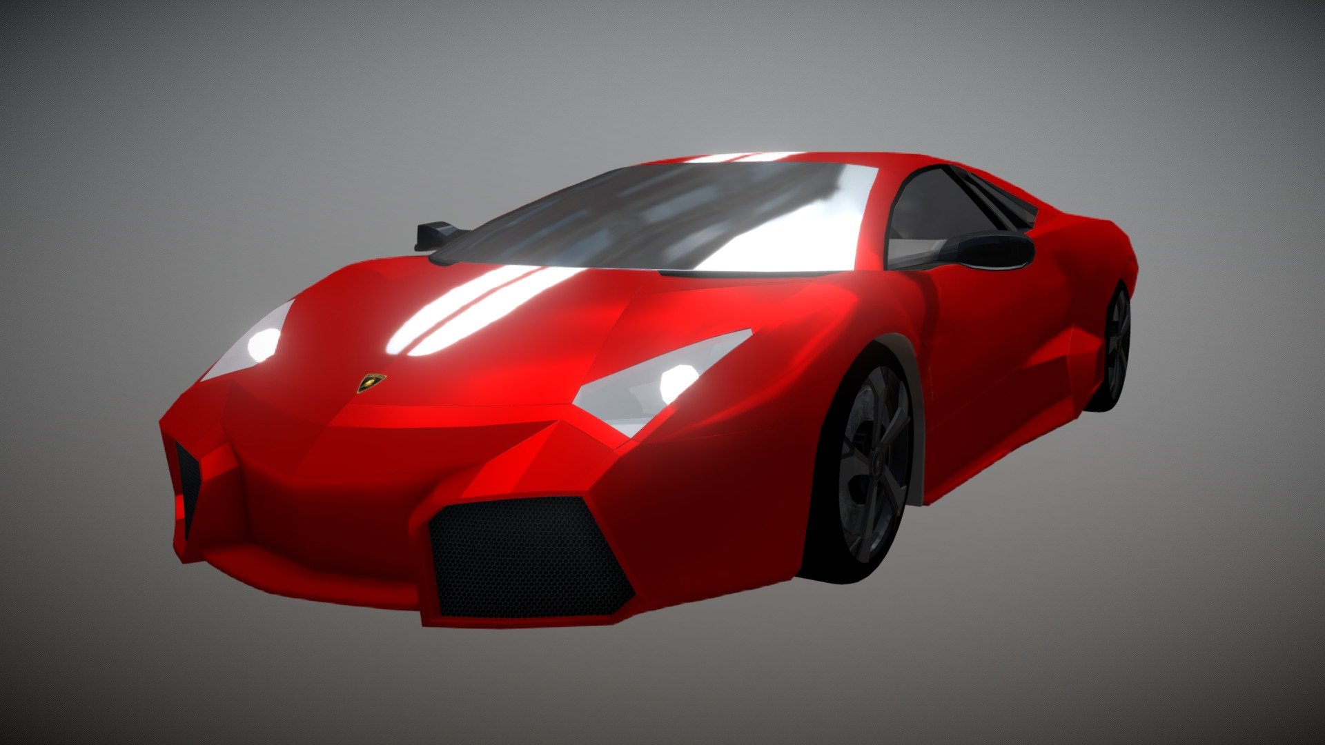 Lamborghini Reventon - 3D model by Chris Clements (@chriclem) [9c36997 ...