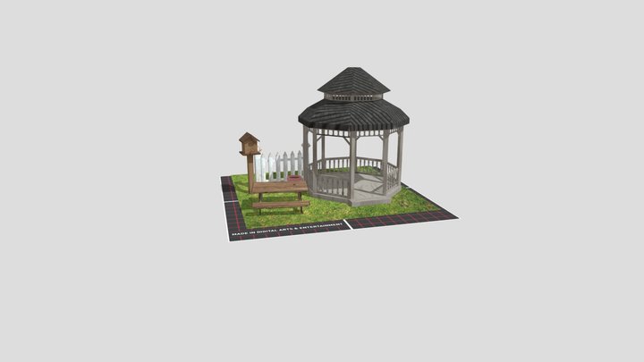 DAE 5 Finished props - Grandma's house 3D Model