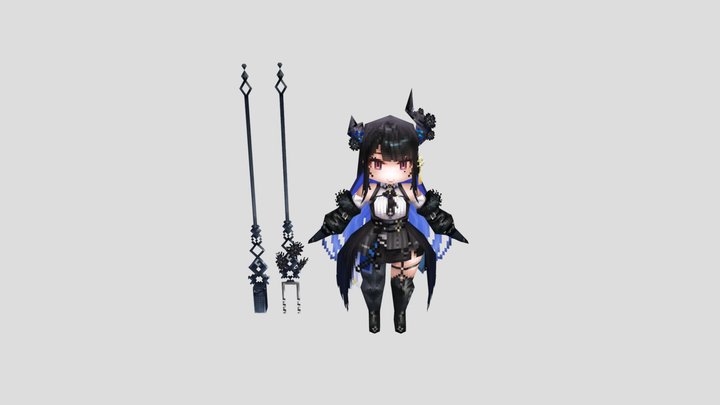 Nerissa 3D Model