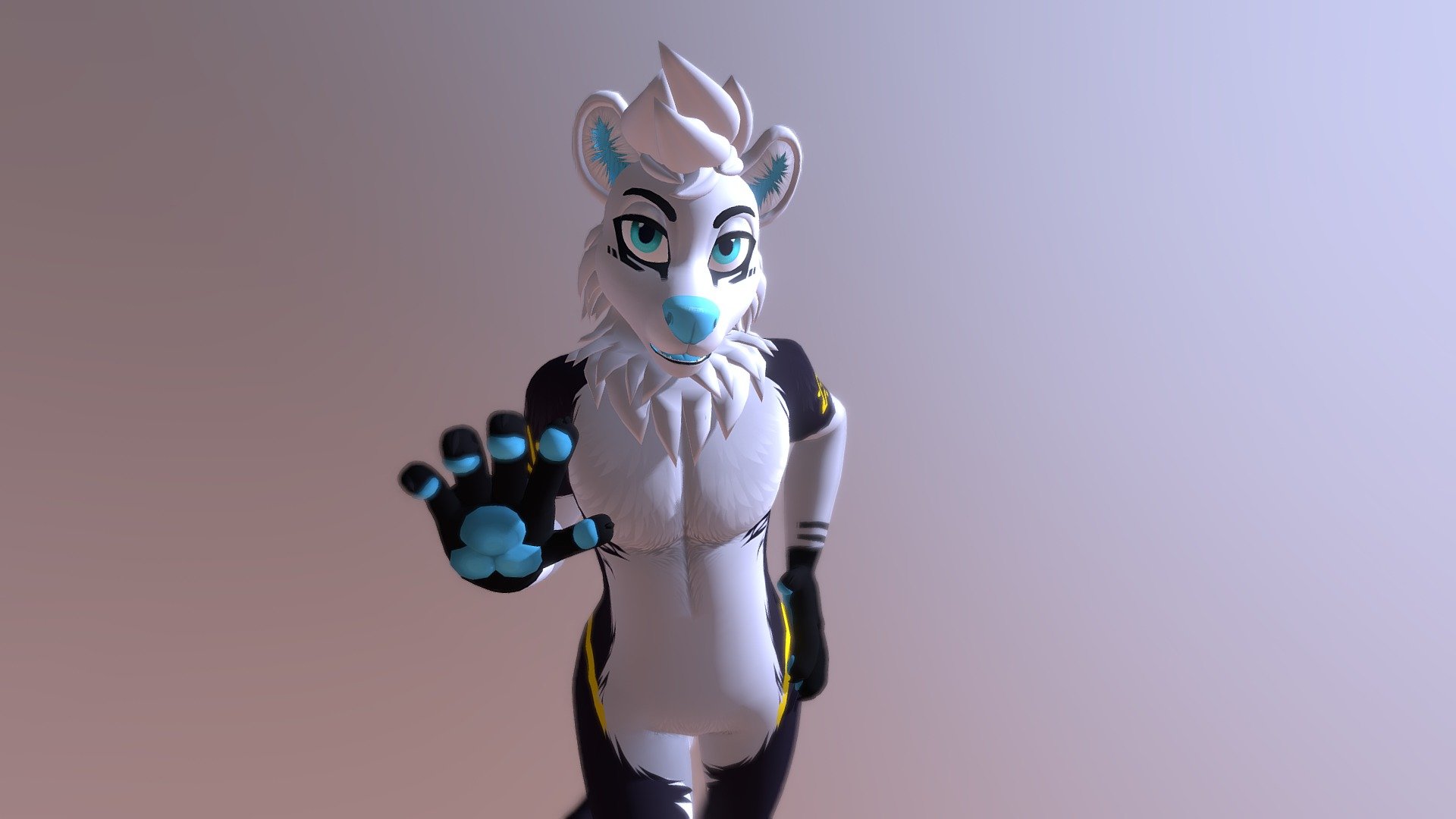 Minx VRChat Avatar - 3D model by Meelo [9c37ac4] - Sketchfab