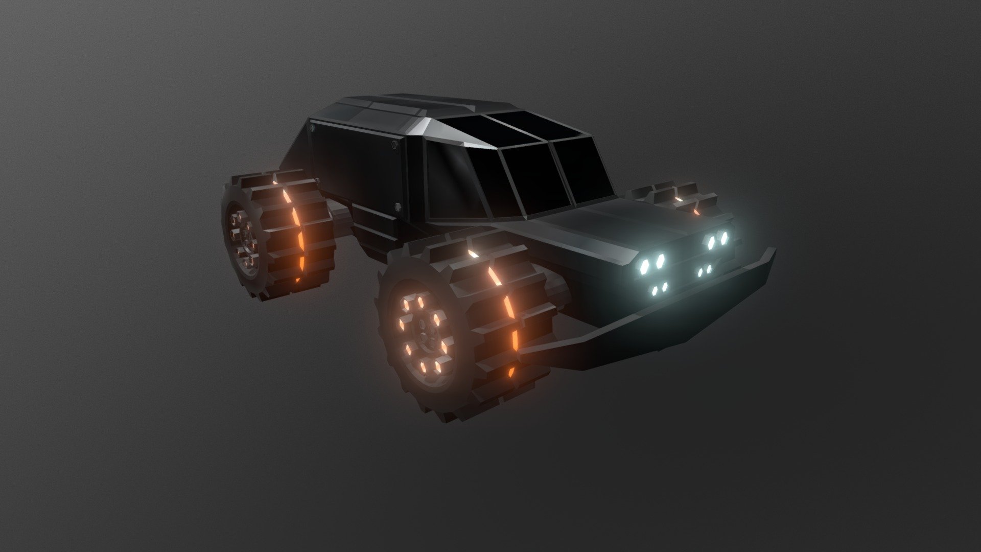 Moon Car - 3D model by Exiolite [9c3825e] - Sketchfab