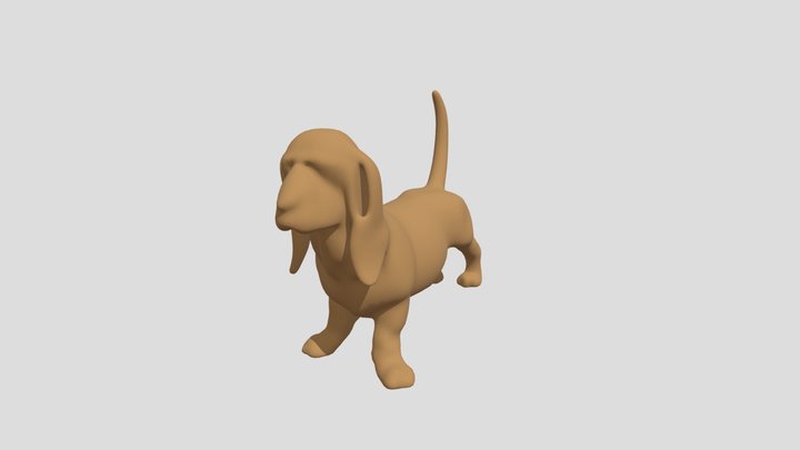 dachshund 3D Model