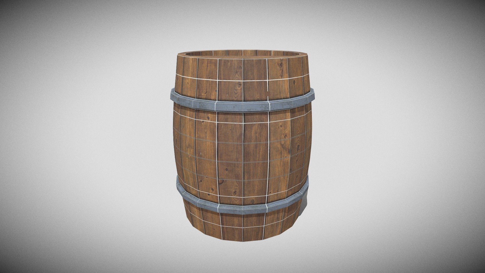 Wooden Barrel