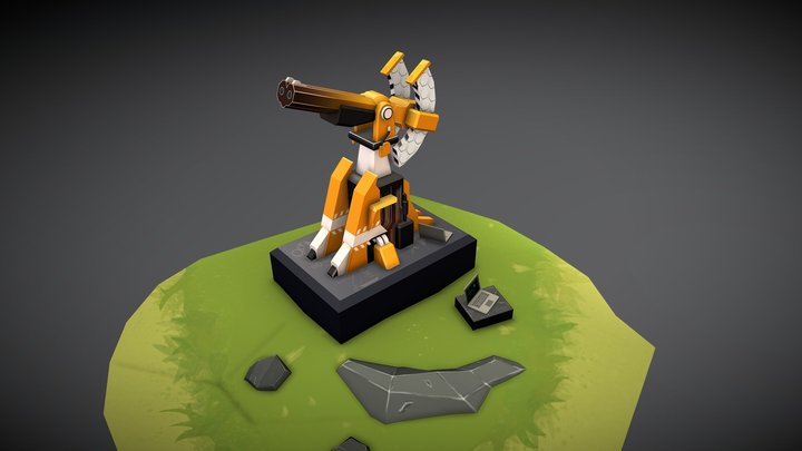 Turret 3D Model