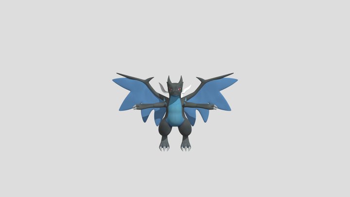 Mega喷火龙（mega Fire-breathing Dragon） 3D Model
